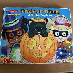 Fisher-Price Little People Trick or Treat Lift-the-Flap Book